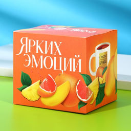 Набор кружка и чай Сочных дней, 50 г. - Фабрика счастья фото 5