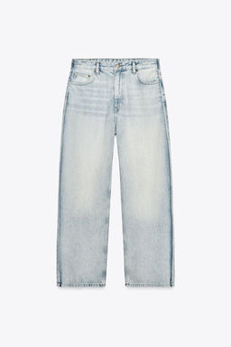 JEANS ZW COLLECTION RELAXED MID-WAIST - Zara фото 6