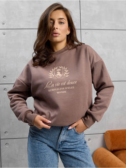 Свитшот Модель Кофе Женский - София фото 4