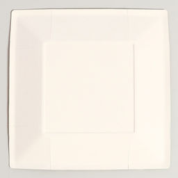 Цена за 10 шт. Тарелка бумажная квадратная Аниме, синий, 21 см - Страна карнавалия фото 3