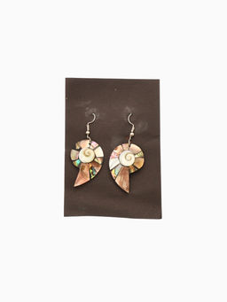 Серьги «Морская ракушка», 5.5×2 см, ракушка