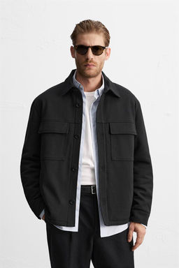 COMFORT PADDED OVERSHIRT - Zara фото 2