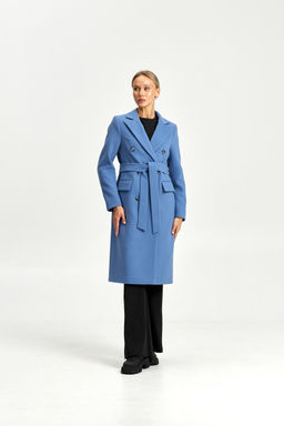 Пальто женское демисезонное 25775 (вино) - Kankan фото 15