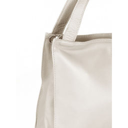 Сумка женская натуральная кожа JRP-3173-9, 1отд+карм/пер, 2плеч/ремня, св.серый 264356 - Adelia фото 4