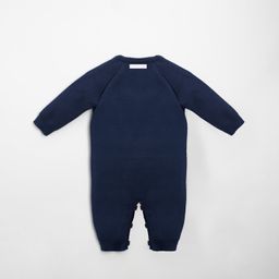 Комбинезон вязаный Крошка Я Мишка рост 74-80 см, цвет синий фото 6