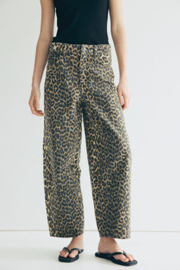 Barrel High Waist Ankle Jeans - H&m фото 8