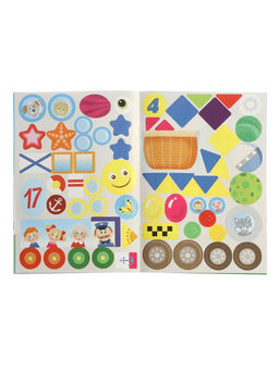 Цена за 3 шт. Книжка с наклейками "Едем, летим, плывём", 16 стр