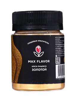 Краситель золотой пищевой кандурин кондитерский шиммер 10 г.