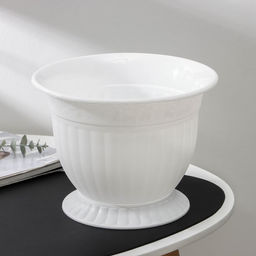 Горшок для цветов «Венеция», 5 л, пластиковый, коричневый