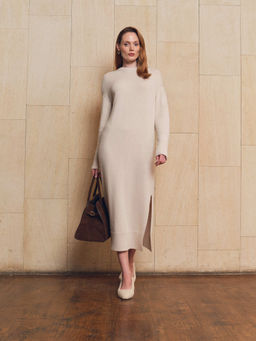 Платье вязаное 511.050108/Слоновая кость