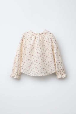 FLORAL PRINT BLOUSE - Zara фото 2