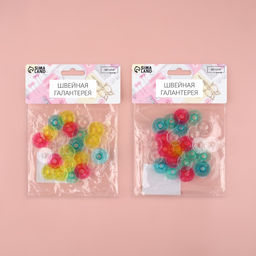 Цена за 3 шт. Набор шпулек, d=20 мм, 24 шт., МИКС