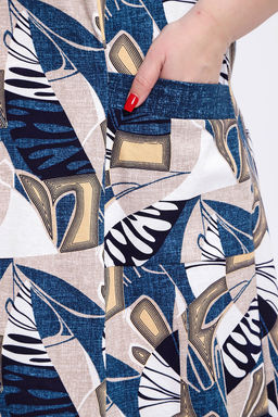 Халат 004 домашний на молнии