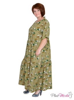 Платье Модель №940 размеры 44-84 - Plusmoda фото 3