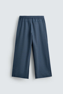 LIMITED EDITION BAGGY FIT CHECK TROUSERS - Zara фото 7