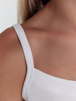 Топ для девочек белый в наборе, 2 шт - Mark formelle фото 3