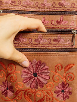 Сумка натуральная кожа через плечо №1114/26 - Ганг фото 5