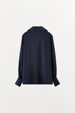 SATIN SHIRT WITH BOW - Zara фото 21