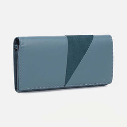 Кошелёк на магнитах, цвет синий