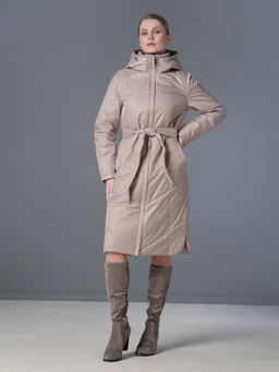 Пальто дем. капучино - Dizzyway фото 2