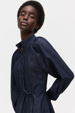 Vestido denim con cintur?n de anudar - H&m фото 5