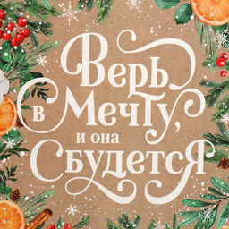 Коробка складная Верь в мечту, 22 30 10 см - Дарите счастье фото 3