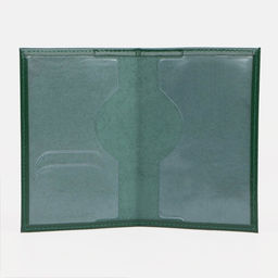 Обложка для паспорта, зелёная