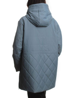 F-804 GRAY BLUE Куртка демисезонная женская (100 гр. холлофайбер) - Fashion фото 8