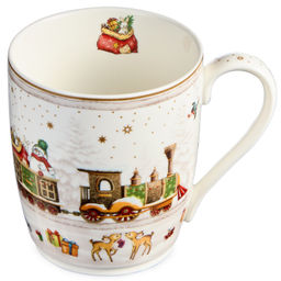 НАБОР ПОСУДЫ LEFARD C НОВЫМ ГОДОМ 3 ПР.: САЛАТНИК 800 МЛ, ТАРЕЛКА 19 СМ, КРУЖКА 400 МЛ (КОР=8НАБ.)  фото 9