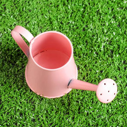 Цена за 2 шт. Кашпо Лейка, 200 мл, металл, розовое - Take it easy фото 5