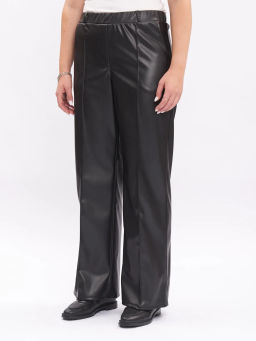 Брюки из эко-кожи BB23009BLK01
