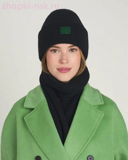 1001 KWH Комплект женский (колпак+шарф) (56-58)