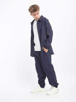 Костюм "Вельвет" темно-синий