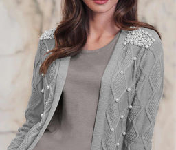 Кардиган, серый - Ashley brooke фото 5