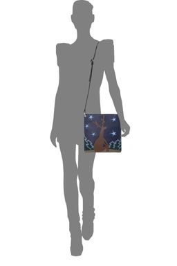 Сумка с аппликацией ЛИКВИДАЦИЯ КОЛЛЕКЦИИ ДС-144-120 черный