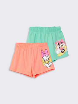 Beli Lastikli K?z Bebek Minnie Mouse Bask?l? ?ort 2li