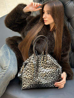 Сумка женская из телячьей кожи