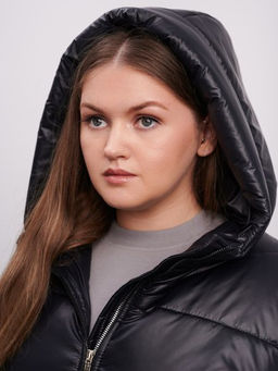 Куртка демисезонная Амелия черный - Yollochka фото 10