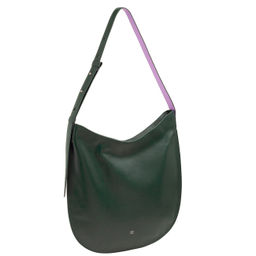 Итальянская большая наплечная сумка DuDu серии Sylvie | зеленый - Dudubags фото 2