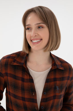 Рубашка с длинным рукавом женской плитки 1 бесплатно для 1 зоны в рубашках - U.s. polo assn фото 2