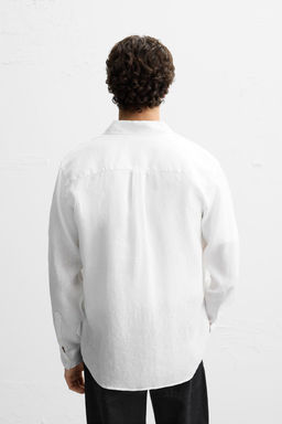 100% LINEN SHIRT - Zara фото 4