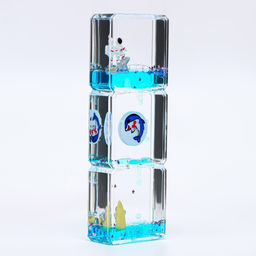 Гелевые часы "Дельфинчик", 15 х 5 х 2.5 см, антистресс