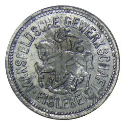 10 пфеннигов 1917 года Германия  Нотгельд Айслебен