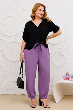 Костюм Michel Chic 1382 черный, сирень