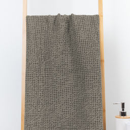 23С68-ШР/у. 75*130 Полотенце "Зефир" цв. 2172 рис. 415 бежево-коричневый