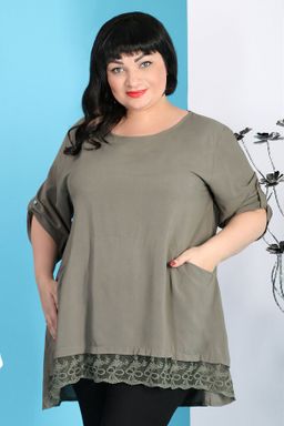 Туника цвета хаки