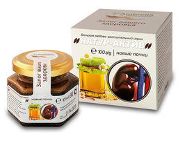 Натур-Актив Ягоды Годжи & Стальник НОВЫЕ ПОЧКИ Бальзам медово-растительный, банка стекло, 100 г