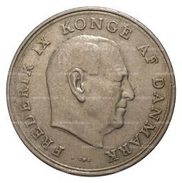 1 крона 1963 года Дания