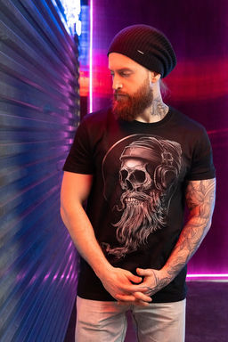 Футболка мужская DJ Skull