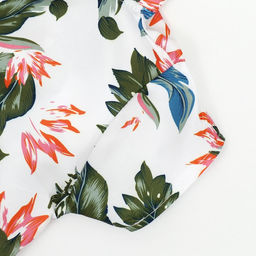 Рубашка для собак Тропики, S (ДС 24, ОГ 30, ОШ 23 см), белая - Simaland фото 9